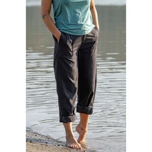 Ripskirt Hawaii Travel Pants Medium Black Lightweight Roll Up Travel Outdoors